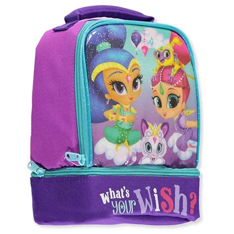 shimmer and shine metal lunch box|Nickelodeon Shimmer and Shine 2 Compartment .